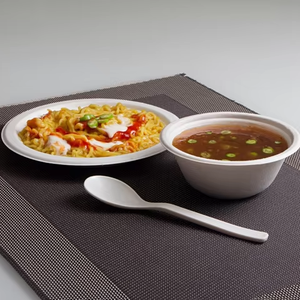 ชามชานอ้อยแบบใช้แล้วทิ้งสำหรับร้านอาหารขนาด8ออนซ์ถึง32ออนซ์ภาชนะบรรจุอาหารแบบใช้แล้วทิ้งทนทานและยั่งยืน - Product Image 1