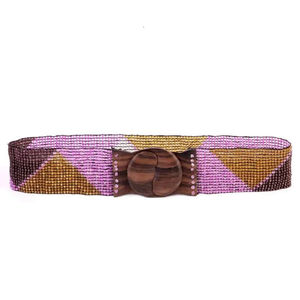 Cinturones bordados de cuentas de semillas personalizados para mujer, cinturones de cuero adornados con cuentas de semillas hechos a mano, cinturones de cintura bordados con cuentas - Product Image 1