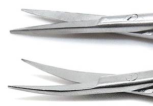 High Quality Castroviejo Micro Surgery <b>Scissor</b> with Stainless Steel Needle Holder Manual Power Source - Product Image 3