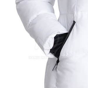 Chaqueta acolchada de punto de invierno ajustada profesional para mujer, ropa de moda informal y para exteriores con colores y logotipo personalizados - Product Image 6