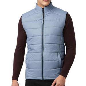 Pakistan Fabricant Puffer Vest Qualité Toile Full Zipper Style Casual Plus Size-Prix de gros - Product Image 1