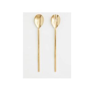 Juego de cubiertos para servir alimentos de diseño de tendencia con recubrimiento en polvo para precio al por mayor Juego de cubiertos de vajilla de la mejor calidad - Product Image 3