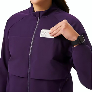 Uniformes de enfermera de color sólido personalizados hechos a precio barato de fábrica, uniformes de hospital con cuello en V, uniformes de enfermera médica conjuntos de uniformes para la venta - Product Image 6