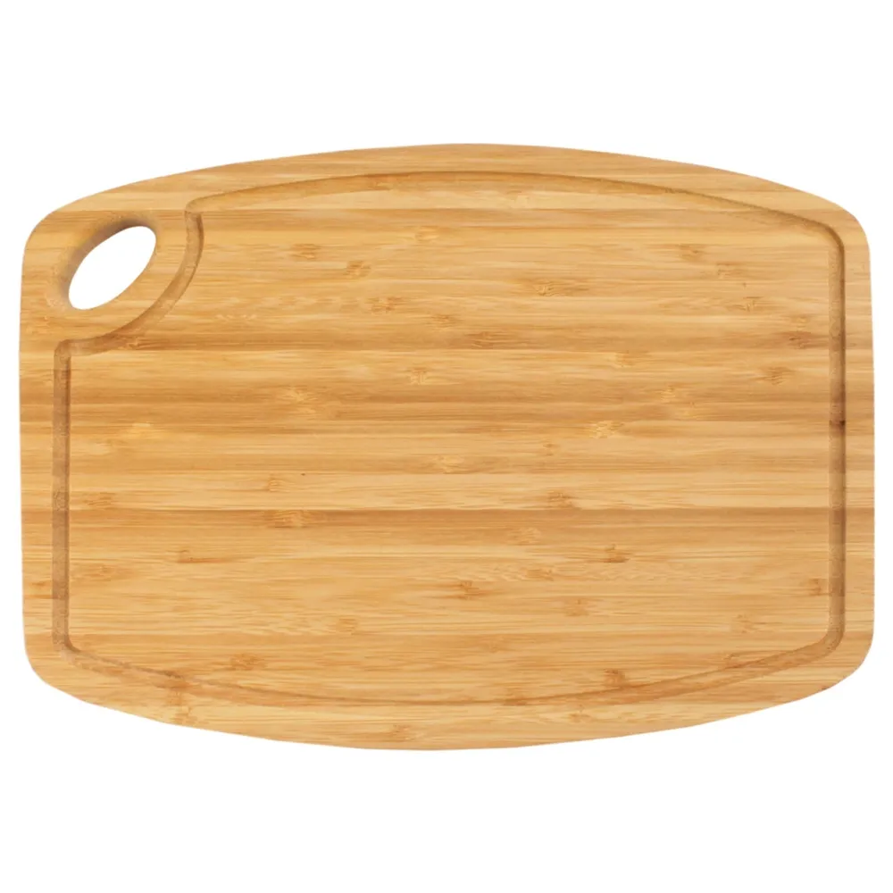 Hot Selling 11.75 inch Bamboo Cutting Board Mineral Oil Finished Bamboo Serving Board