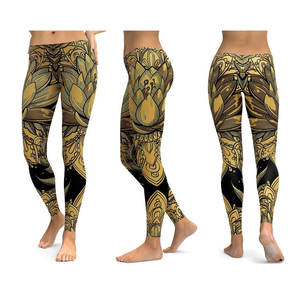 Mallas de Yoga de cintura alta para mujer, mallas deportivas para mujer, mallas para mujer, pantalones de yoga, deportes elásticos, Fitness - Product Image 6