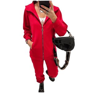 Trajes de chándal de mujer transpirables de alto impacto de calidad superior Diseño personalizable con capucha Venta caliente Mejor precio Diseño personalizable - Product Image 1