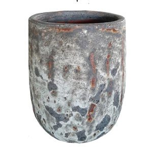 Jardinières en céramique émaillée Atlantis, pour la maison et le jardin, pot en fibre de polystone, pot étroit ancien, jardinières à fleurs, Vietnam - Product Image 3