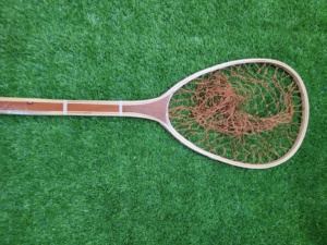 Outdoor Fly Fishing <b>Landing</b> <b>Net</b> Trout <b>Net</b> Wooden Frame With Rubber Netting Hand Cast <b>Net</b> Thor <b>Landing</b> Fishing <b>Net</b> Dip Trout - Product Image 2