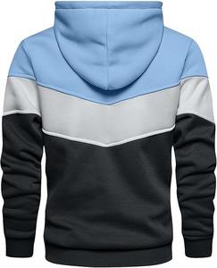 Sudadera con capucha de rendimiento para hombre, mezcla de LICRA de poliéster elástico de secado rápido, ropa transpirable ligera, impresión por sublimación OEM ODM - Product Image 4