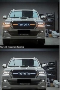 2021 Land Cruiser Tuning lentille LED phare assemblage calandre lumière clignotants séquentiels pièces extérieures intérieures modifiées - Product Image 6