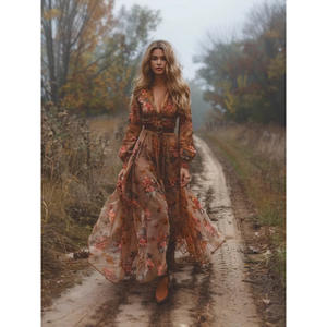 <span class=keywords><strong>Robe</strong></span> <span class=keywords><strong>de</strong></span> <span class=keywords><strong>plage</strong></span> bohème ethnique <span class=keywords><strong>Shein</strong></span> 2025 - Product Image 4