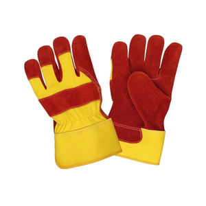 NOUVEAU Gants de travail en cuir de sécurité industrielle Protection de sécurité anti-impact dans la main Gants de travail en cuir IN Prix de gros - Product Image 6