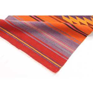 Alfombra Turca, Alfombra Vintage de 2x8.8 pies, Alfombra Oriental Roja de Lana - Product Image 5