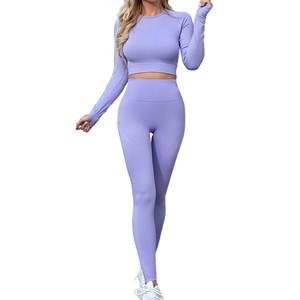 2026 Wholesale Logo Custom Private Label Sexy Sports Gym Yoga Leggings <b>for</b> <b>Women</b> Fitness Wear Sportswear Yoga Set - Product Image 5