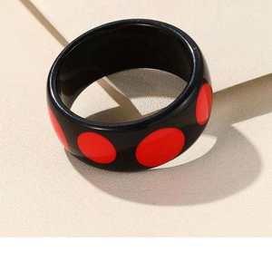 Brazalete de Resina Tallado a Mano para Mujer, Brazaletes Personalizados de Moda, Estilo Romántico para Bodas, Artesanías de Resina - Product Image 2