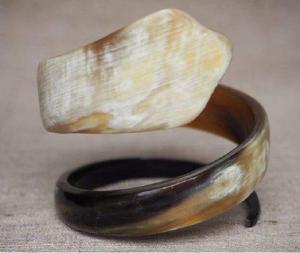 Brazalete de cuerno de búfalo de Color superior, joyería, brazalete de cuerno de vaca, pulsera y brazalete de mujer, brazalete de cuerno de moda, venta al por mayor - Product Image 4