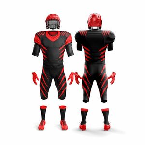 ชุดอเมริกันฟุตบอลระบายอากาศได้ดีมีโลโก้ออกแบบได้ตามต้องการ - Product Image 2