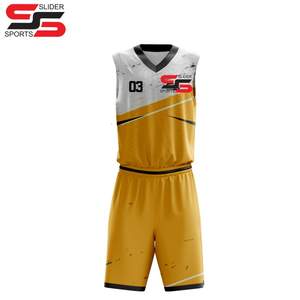 Cómodo más tamaño sin mangas hombres baloncesto uniforme entrenamiento y deportes al aire libre baloncesto uniforme - Product Image 6
