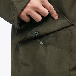 Traje de lluvia impermeable con chaqueta con capucha y conjunto de pantalones para trabajo al aire libre o protección de viaje - Product Image 6