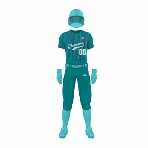 Nouvelle arrivée, uniforme de baseball personnalisé, ensemble de vêtements de sport décontractés, respirant, haute qualité, grande taille, 100% polyester - Product Image 5