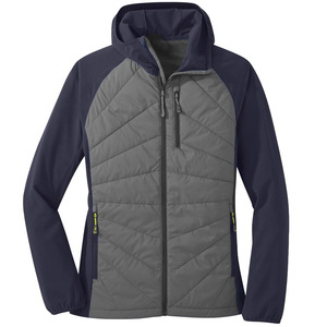 Veste matelassée de haute qualité 2025, vêtements d'extérieur décontractés personnalisés, veste matelassée hybride pour hommes, manteaux d'hiver, veste matelassée imperméable - Product Image 3
