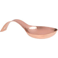 ARTISAN CRAFT Ensemble de couverts en cuivre pur de haute qualité, finition polie, design classique, personnalisable, cuillères à long manche, 10 ml