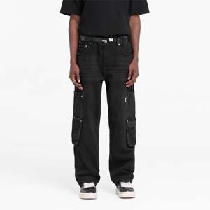 Mens R3 Workshop <b>Denim</b> Jeans Stone and Black Colors Relaxed Fit Comfortable and Durable Everyday Wear Sizes 28 To 38 - Product Image 6