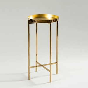 <b>Gold</b> Plated Metal Handcrafted Accent <b>Table</b> Good Selling New Design Trendy <b>Side</b> <b>Table</b> Home Decor - Product Image 1