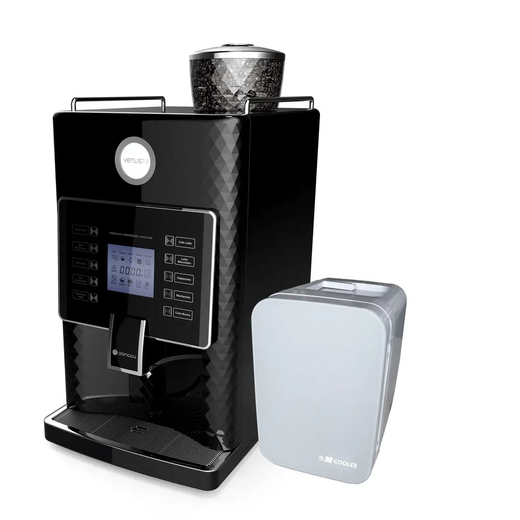 Producto caliente Espresso Cappuccino Venusta Master S Modelo Cafetera con selección de 10 menús