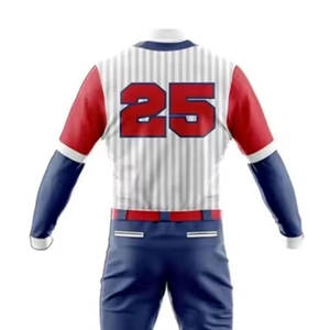 Ensemble de baseball de haute qualité à prix d'usine, best-seller, pour adultes, vêtements de sport durables, séchage rapide, respirant, personnalisable - Product Image 5