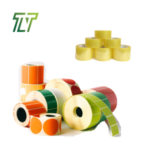 Cinta adhesiva de color estirable transparente de alta resistencia Papel recubierto de calidad Etiqueta de impresión de oficina Calidad de exportación para uso de oficina - Product Image 5