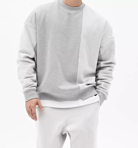 Boton Cotton Solid Heavy <b>Crewneck</b> Sweatshirt Unisex Boxy <b>Crewneck</b> Sweatshirt Personalized Sweatshirt Men <b>Crewneck</b> - Product Image 2