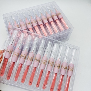 Pince à épiler d'extension de cils à poignée diamantée pailletée de précision en acier inoxydable à 90 degrés avec logo personnalisé - Product Image 3