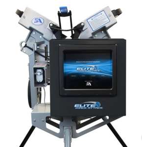 Máquina de lanzamiento de béisbol y sóftbol Hack Attack, económica, de acero, automática, con 1 año de garantía, personalizable, OEM, fabricada en EE. UU. - Product Image 1