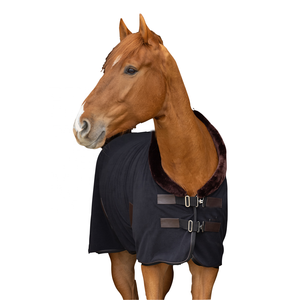 Couvertures d'hiver confortables pour chevaux, très vendues, en polaire, équestres, au meilleur prix, Rub International, taille et design personnalisables - Product Image 6