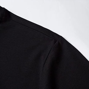 Camiseta personalizada de algodón 100% de alta calidad para hombre con logotipo personalizado de cristal, camiseta de transferencia de diamantes de imitación con cuello redondo para hombre, peso pesado - Product Image 5