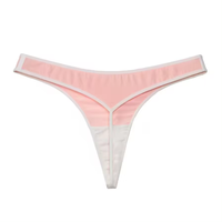 Braguitas de encaje sin costuras de talle alto para mujer, transpirables, con tiras cruzadas y diseño hueco, lencería sexy