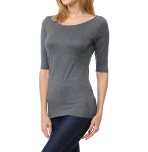 T-shirts surdimensionnés à manches courtes pour femmes 100% coton pour l'été - Product Image 3