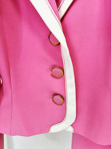 Costume 3 pièces sur mesure pour homme, style italien, en laine, anti-rétrécissement, avec blazer et jupe, pour le bureau, vêtements assortis, 2026 - Product Image 3