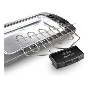 Parrilla Eléctrica De Longhi BQ 80X 2450W Negra y Acero Inoxidable Modelo 0126178012 - Product Image 3