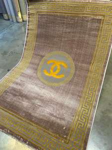 พรมทอโพลีโพรพิลีนสไตล์โมเดิร์น ผลิตด้วยเครื่องจักร คุณภาพสูง ทนต่อคราบสกปรก ขนสั้น ลายเรขาคณิต สำหรับห้องนอนและบ้าน - Product Image 5