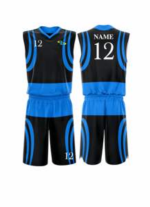 Tenues de basket-ball professionnelles, ensembles de tenues de basket-ball personnalisées en sublimation intégrale pour la vente en gros - Product Image 6