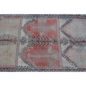 Alibaba Exclusivo Impresionante Vintage Turco Kilim Alfombra Rojo Beige Patchwork Diseño Lana Látex Ecológico Tradicional 4,7X12,7 - Product Image 5