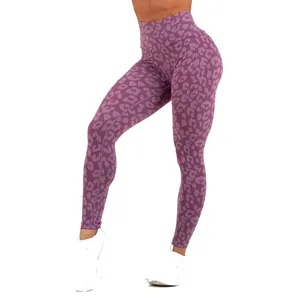 Toptan ucuz fiyat spor giyim özel koşu tayt Fitness pantolonları spor tayt sıkıştırma tayt bayan Yoga için