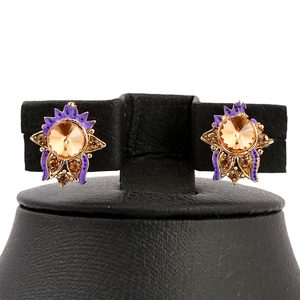 Women's <b>Locket</b> Set - Purple - Product Image 3