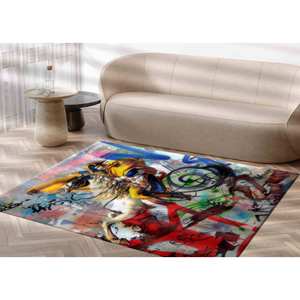 Tapis Banksy Napoléon Bonaparte : Décoration Street Art Antidérapante, Tapis Doux à Poils Longs - Product Image 3