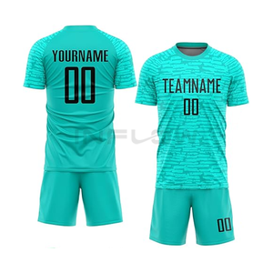 Productos transpirables de secado rápido, Camiseta con estampado de logotipo personalizado, camiseta de fútbol de tela de poliéster 100% estadounidense superventas - Product Image 5