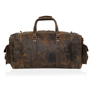 Latest Design Multifunction Full Grain Cowhide Travel Gym Wholesale Leather Duffle <b>Bag</b> Custom <b>Weekender</b> <b>Men</b> <b>Bags</b> for Sale - Product Image 2