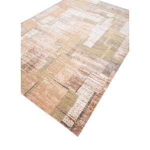 Blythe Beige & <b>Brown</b> Hand Knotted <b>Wool</b> & Bamboo Silk Rug Abstract Pattern for Home Use-LRB-1684 - Product Image 2