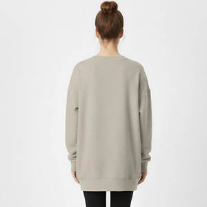 เสื้อฮู้ดดี้ผู้หญิงทรงปกติ ดีไซน์ทันสมัย เนื้อผ้านุ่ม อุ่นสบาย ผลิตจากผ้าฝ้ายฟลีซ 100% เป็นมิตรต่อสิ่งแวดล้อม เหมาะสำหรับใส่ลำลองในฤดูหนาว ทั้งอยู่บ้าน ออกนอกบ้าน และแฟชั่นกลางแจ้ง - Product Image 4